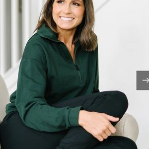 Zyia Forest Green 1/4 Zip